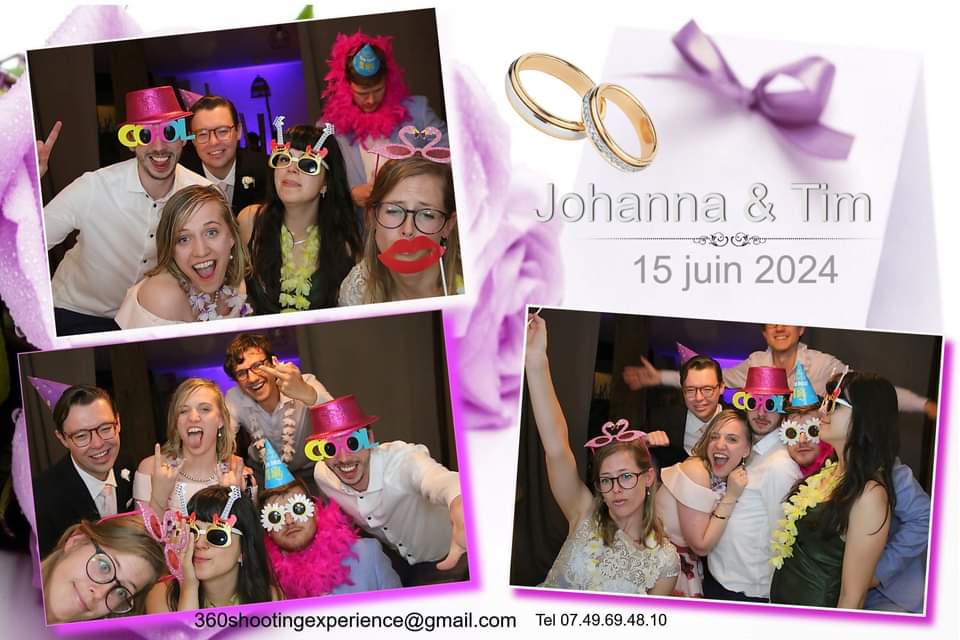 Tirage photo personnalisé d'un mariage
