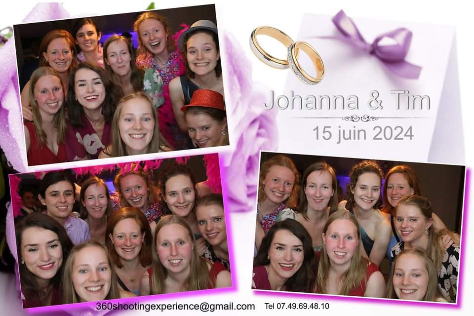 Tirage photo personnalisé remis à un invité